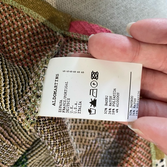 Anthropologie Brand Multi Color Abstract Print Tank Dress - Picture 3 of 3